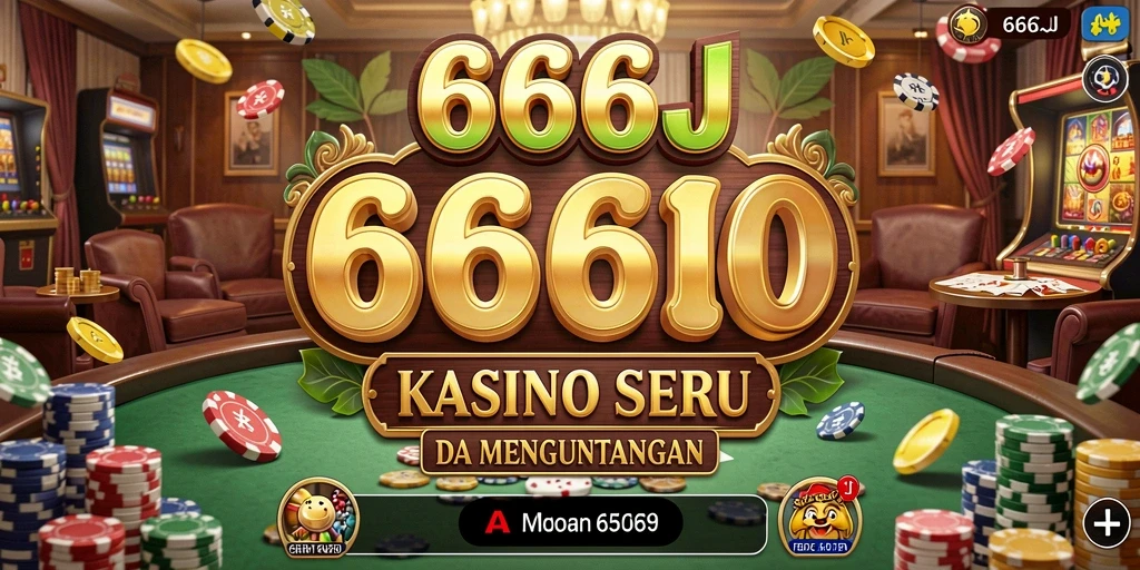 Tampilan gameplay Kasino yang mengasyikkan di 666J.