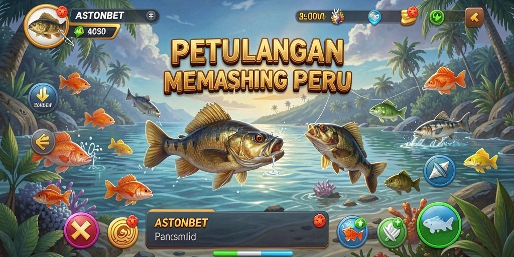 Gameplay Fishing yang seru dan mendebarkan di ASTONBET.