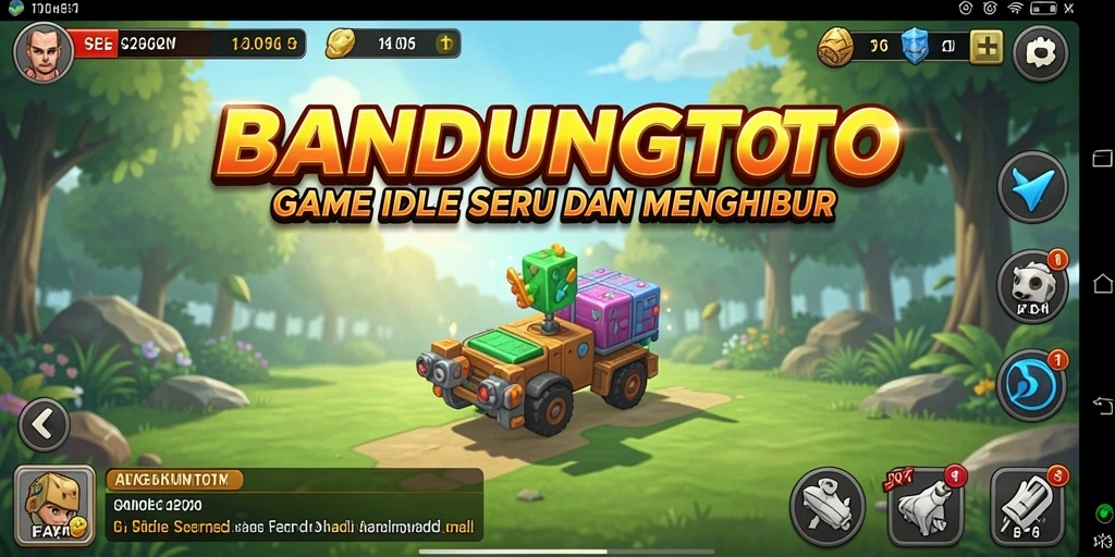 Screenshot menunjukkan gameplay seru BANDUNGTOTO.
