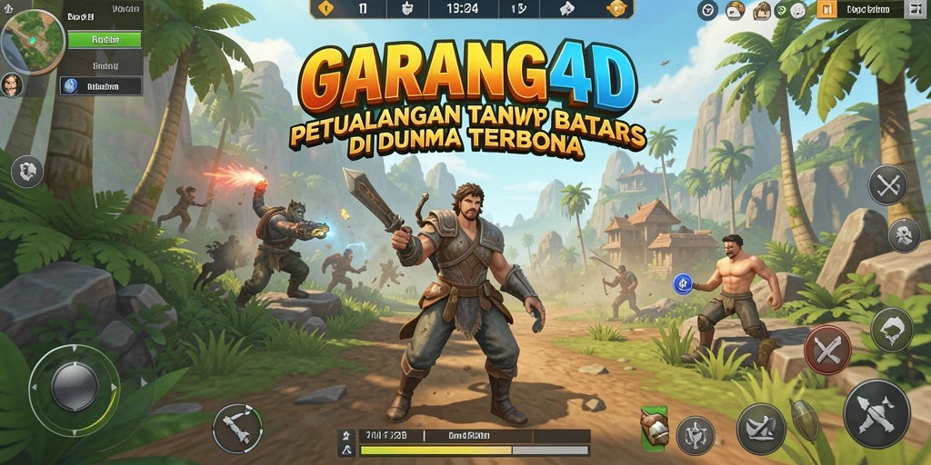 Screenshot gameplay GARANG4D menampilkan eksplorasi dunia terbuka yang luas.