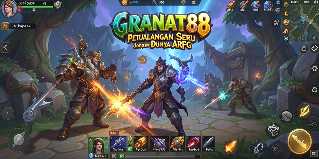 Gameplay seru dalam <strong>GRANAT88</strong> menunjukkan aksi pertarungan yang mendebarkan.