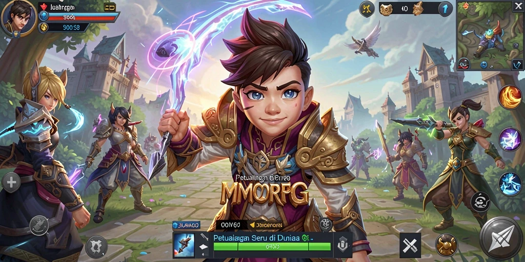 Tampilan gameplay JUARAGO yang seru dan menantang.