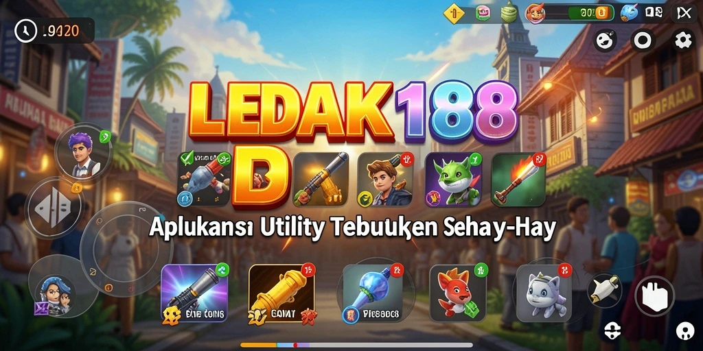 Tampilan utama LEDAK188 dengan fitur yang mudah diakses.