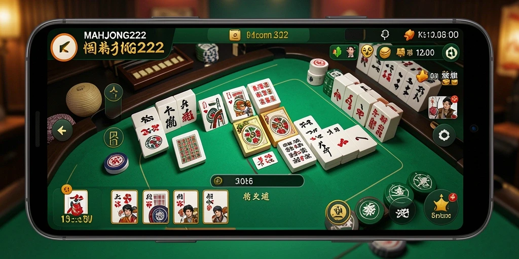 Tampilan menarik dari aplikasi MAHJONG222 saat melakukan taruhan olahraga.