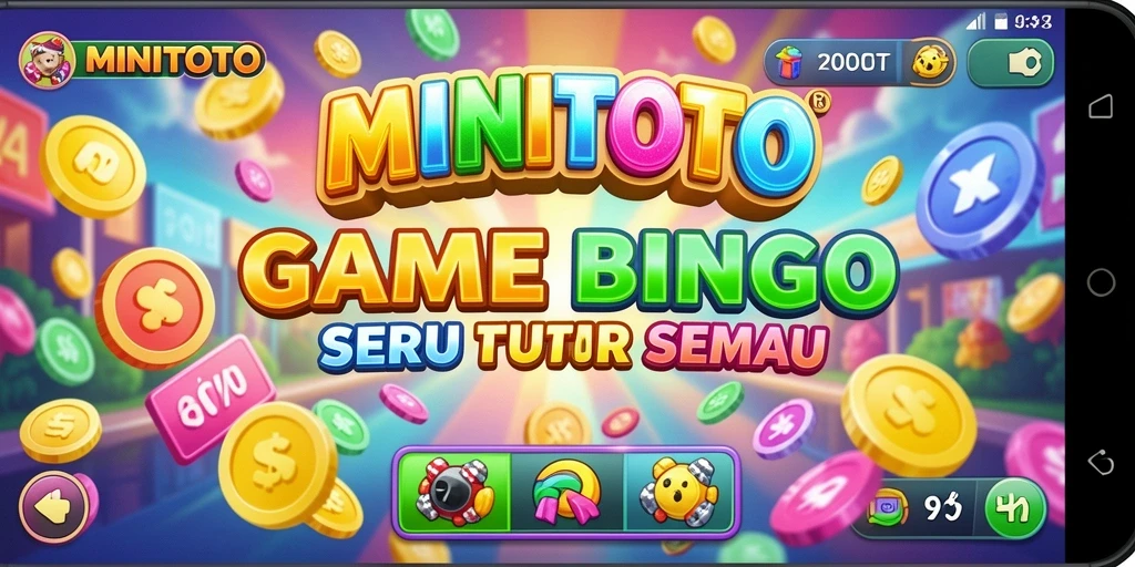 Screenshot gameplay MINITOTO menampilkan pengalaman Bingo yang seru dan interaktif.