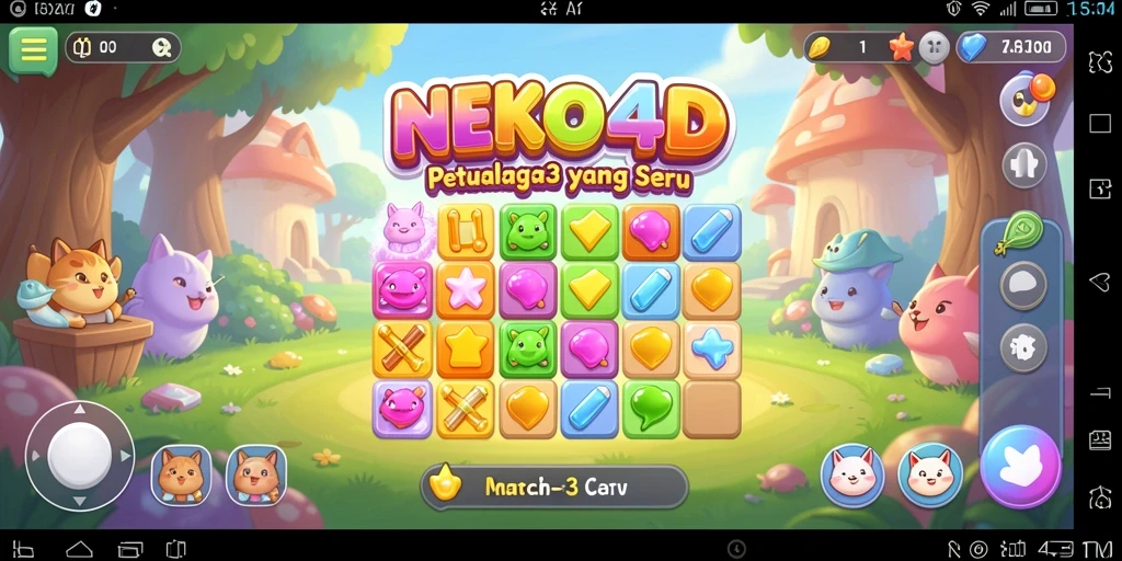 Gameplay seru NEKO4D dengan grafis menawan