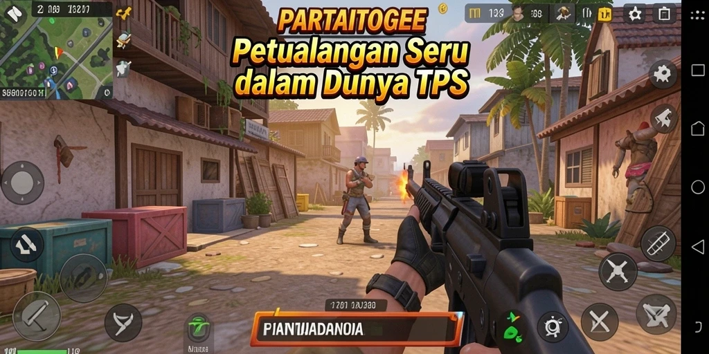 Tampilan gameplay PARTAITOGEL yang mendebarkan dan penuh aksi.