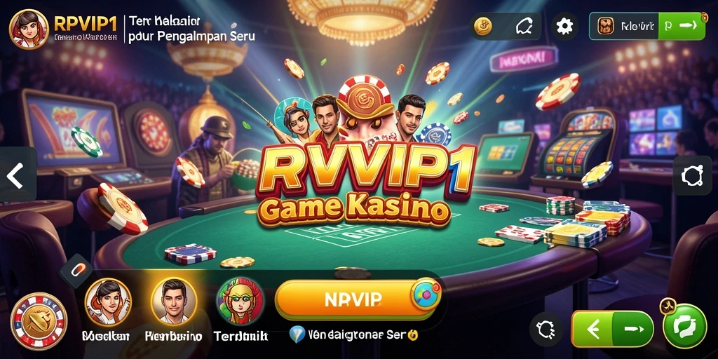 Gameplay mendebarkan dengan variasi permainan Kasino menarik.