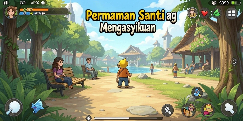 Tampilan gameplay S9S9 yang seru dan menghibur.