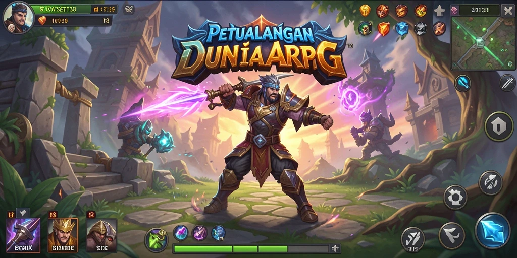 Grafis menarik dari SATSET138 dengan aksi seru dalam permainan ARPG.