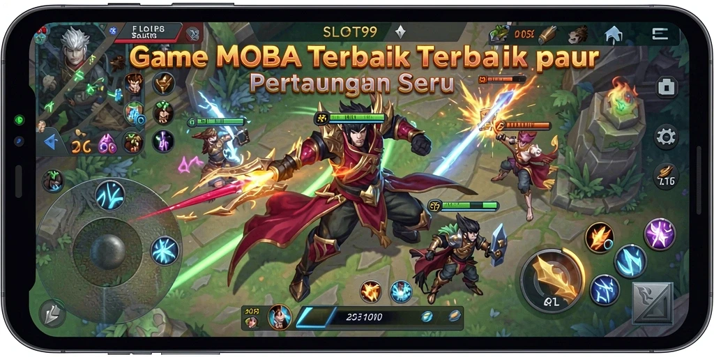 Tampilan gameplay SLOT99 yang menegangkan dan penuh aksi.