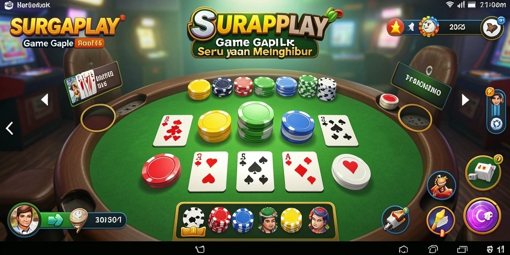 Tampilan gameplay SURGAPLAY yang menarik dan interaktif.