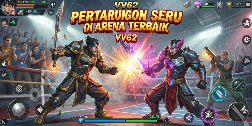 Gameplay seru dengan aksi pertarungan yang intens.